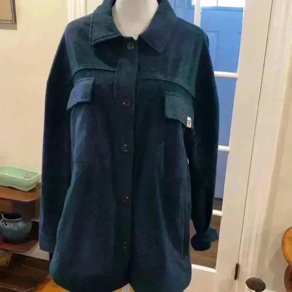 LIV women’s Dako Microfleece ‘Shacket’shirt and jacket all in one.  Size L - Picture 1 of 10